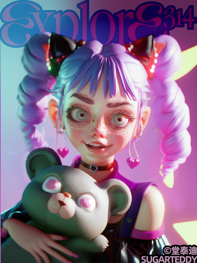 原创作品 ©堂泰迪 SUGAR TEDD...