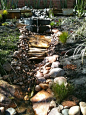 Exploring the Outdoor Classroom: Water Features and Dry River Beds: 