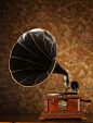 桌子,壁纸,室内,古典式,音乐_95794921_1910's era phonograph_创意图片_Getty Images China