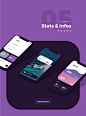 Meetio UI-Kit FREE for Adobe XD : Meetio is a free iOS UI Kit made for Adobe XD. It includes more than 80 screens organized in 6 categories and designed with a unique style to set yourself apart. Speed up your design workflow and customize it as much as y