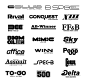 branding  Custom identity logofolio logos Logotype type typography  