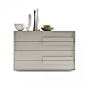 Modern chest of drawers 'So-Trend' by Siluetto