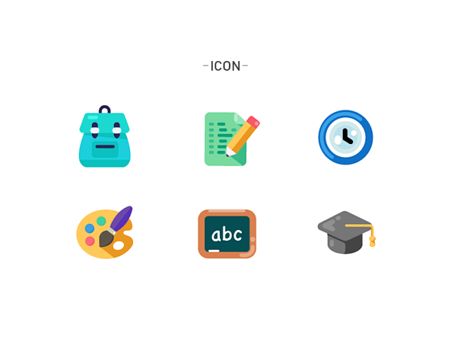 Study icons