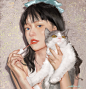 cat girl, Hei Shan : cat girl by Hei Shan on ArtStation.