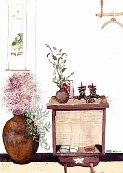 每日插画推荐超话 
岁月静好
via：画瘾子 ​​​​