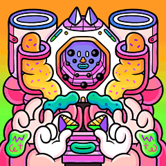 illa111采集到C-描边插画