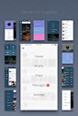Kama - iOS UI Kit : Modern and useful iOS UI kit. Works in sketch and photoshop to make your workflow efficient with maximum productivity and your products bright and inspiring.Features:Works in photoshop and sketch120+ Quality iOS Screens60+ common icons