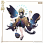 阴阳师手游 
阴阳师公开课第一期优秀作品，这一期主题是“新年”，命题式神是面灵气和鸩，大家可以看看各位大佬的作品 ​​​​