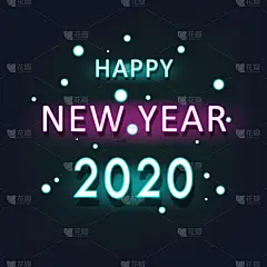 2020,新年前夕,绘画插图,矢量,壁纸,背景,事件,贺卡,泰国