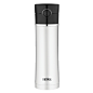 Thermos Drink Bottle w/ Tea Infuser, Stainless Steel/Black - 1 ea