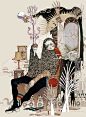 日本插画艺术家 秋屋 蜻一 (Akiya Kageichi) ​​​​