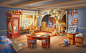 Charmbrook (Glera games) - Interiors on Behance