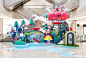 Lotte World Mall - Illustrations for spring campaign : LOVELY SPRINGIllustrations for a spring campaign for Lotte World Mall, the biggest shopping centre in Seoul, Korea.Production and display design and animation by TIST. 2016 / Lotte World Mall
