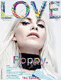 波比·迪瓦伊 (Poppy Delevigne) 登上《Love》杂志2015年9月刊封面