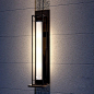 新中式LED灯管庭院别墅酒店大堂壁灯户外工程墙壁过道柱子壁灯-淘宝网
