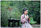 《 醉红颜 》古风人像外拍    出镜：乐乐&星星