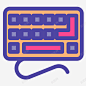 紫色手绘圆角键盘元素矢量图高清素材 圆角 扁平化 手绘 操作 矢量图 矢量图点击 科技 紫色 键盘 免抠png 设计图片 免费下载 页面网页 平面电商 创意素材