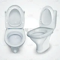 白色,干净,浴室,抽水马桶,卫生间,现代,设备用品,图像特效,漩涡形,写实