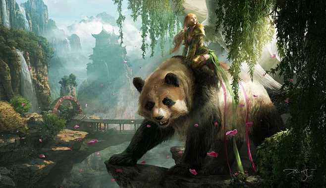 Pandi Panda-花瓣网