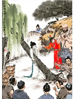 林黛玉倒拔垂杨柳