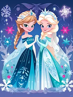 爱莎和安娜两姐妹 - 小红书