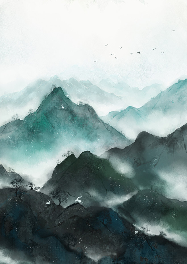 呦呦鹿鸣——诗经 古风场景.练习.