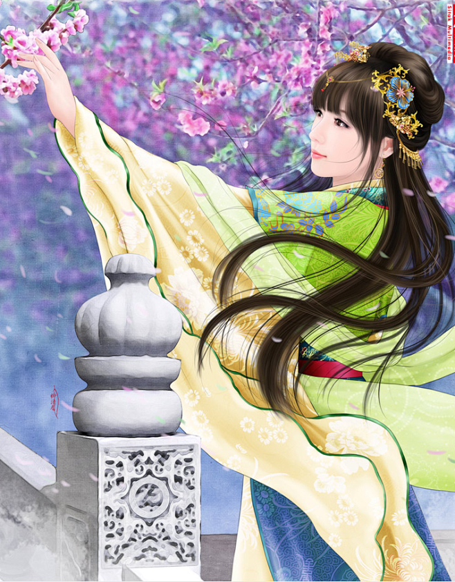 手绘古装