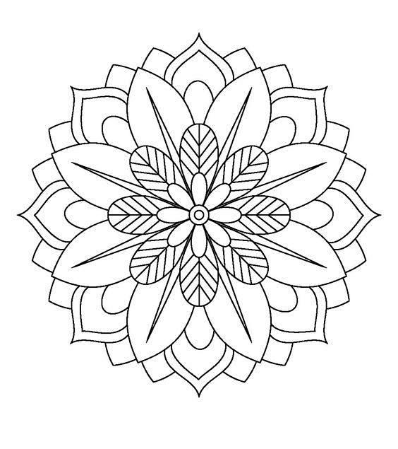 08:24:50黑白装饰画《中国传统圆形花纹》插画/线描/禅绕画/手绘咸鱼