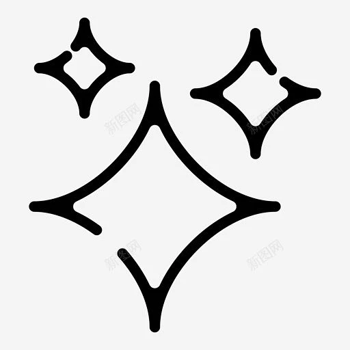 闪闪发光图标-花瓣网