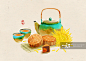 mooncake_创意图片