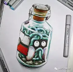 I&amp;B手绘丨同样是用马克笔画手绘,差距咋就那么大呐（二）