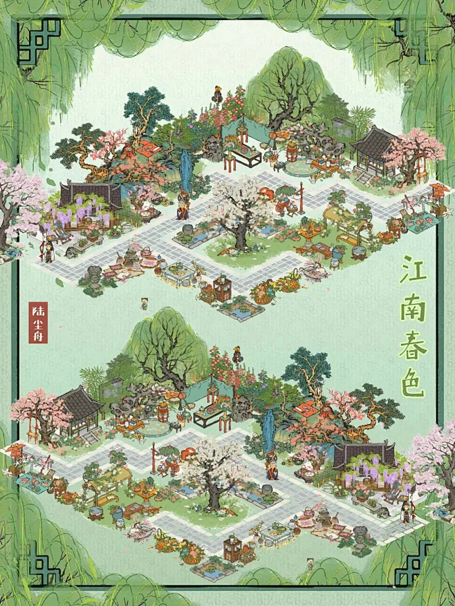 @江南百景图官方号 的个人主页 - 微博-花瓣网