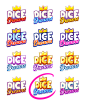 Dice Dreams Logotype : Exploration and designing of logotype for Dice Dreams game by SuperPlay. 