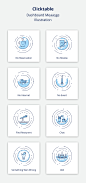 Dashboard Illustration : App UX Message Illustrations 