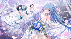 -TiMEO-O采集到花嫁、礼服(立绘)