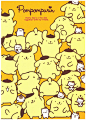 Sanrio Pom Pom Purin Friends A5 Notebook