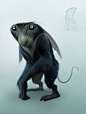 Demiguise, Max Kostenko : Character design of Demiguise , I did for "Fantastic Beasts and where to find them"