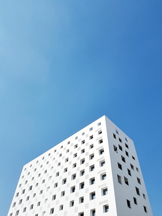 白色建筑#创意建筑##现代#<br/>采...