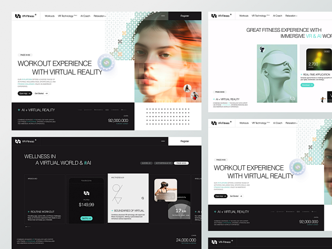 Landing Page for AI ...