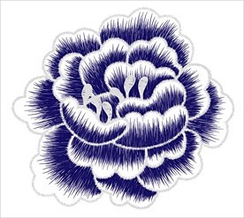 刺绣花