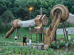 手绘素材积累｜儿童活动设施