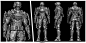 【CAFAIC】空间陆战队机甲小队次世代概念设计建模模型 - 角色/人物/生物 - 作品模型 - CG模型网