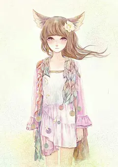 【兔耳日】给我一双兔耳，我就拥有了全世界！_最热插画 Cosplay 同人小说专题_网易GACHA二次元社区 #插画# #动漫# #壁纸#