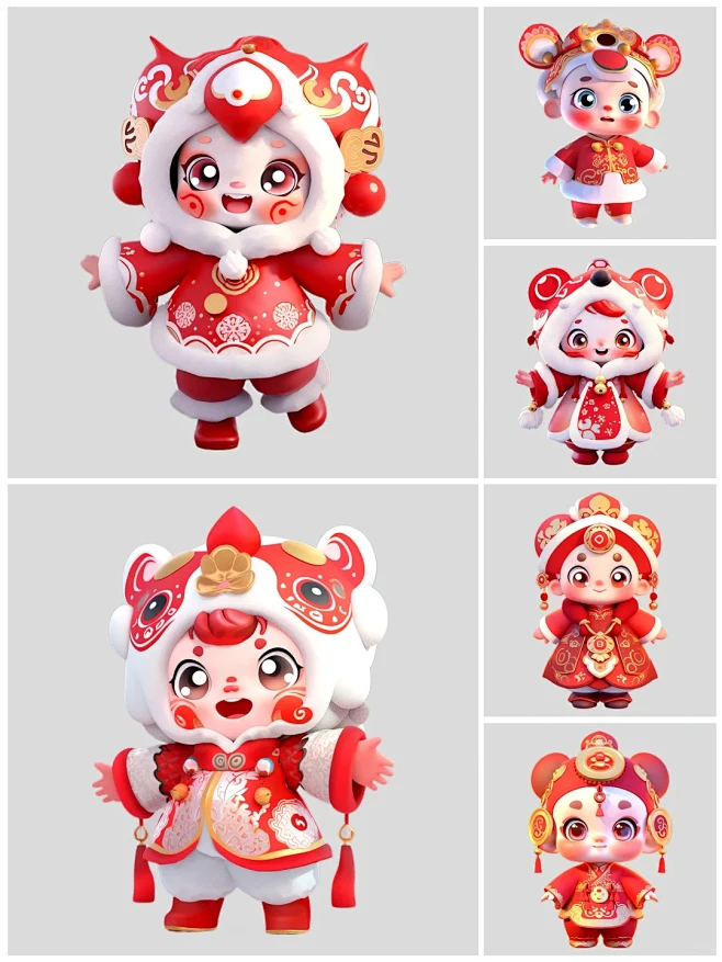 新年福娃 | 卡通儿童形象