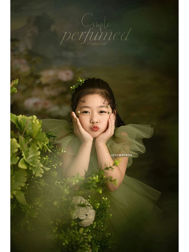 春天的美好总是不期而遇！儿童摄影 森系女...