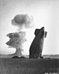 1957年8月7日，内华达试验场的一次核试