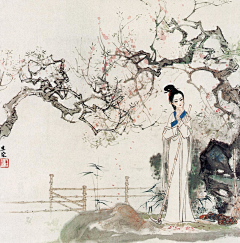 绘月初采集到古风-水墨