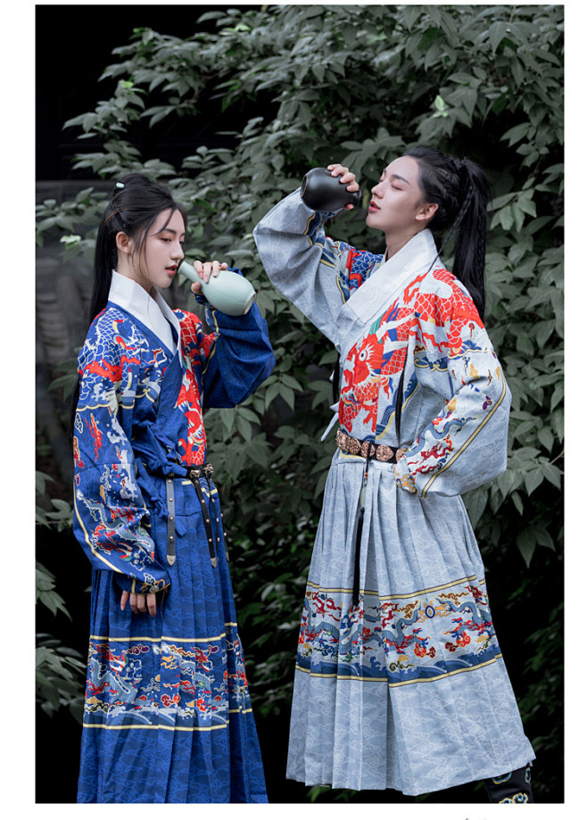 追忆云裳原创 飞鱼服 曳撒 莽服 贴里 明制汉服锦衣卫男女款-tmall.com天猫