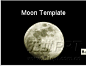【美丽的月球－自然风景PPT模板】