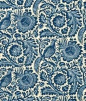 传统中国蓝 植物装饰花纹 来自中国设计品牌中心 - 微博